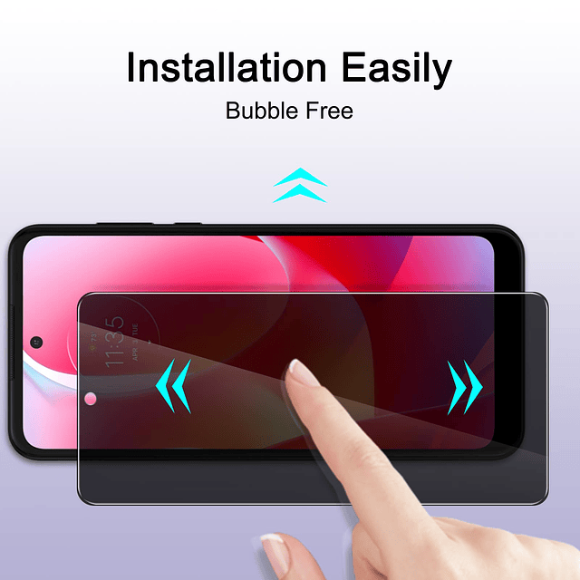 Paquete de 2 protectores de pantalla de privacidad para Moto