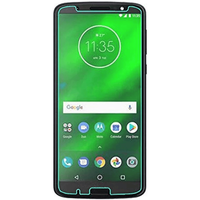 PAQUETE DE 3 Diseñado para Moto G6 Vidrio templado Protector