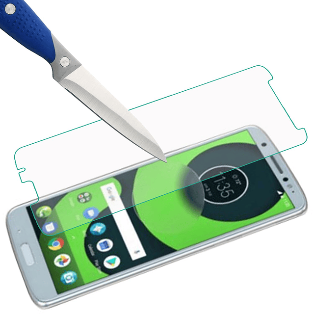 PAQUETE DE 3 Diseñado para Moto G6 Vidrio templado Protector