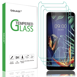 3 Unidades para LG K40 Protector de Pantalla Vidrio Templado