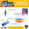 Paquete de 2 Protector de pantalla antirreflejos MilitaryShi