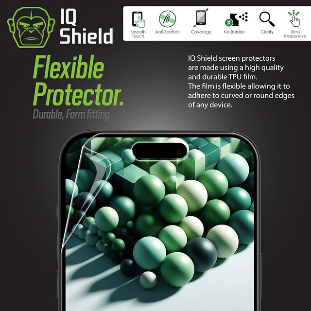 Protector de pantalla compatible con Apple iPhone 14 Pro 6,1