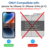 2 unidades OneTouch compatible con iPhone 14/iPhone 13/iPhon