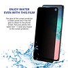 Galaxy S10 Protector de pantalla de privacidad apto para fun