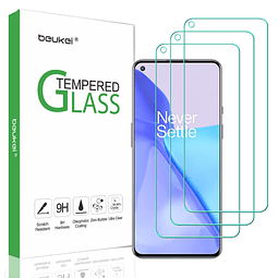 3 unidades compatible con OnePlus 9 / OnePlus 9 5G protector