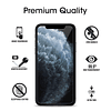 amFilm Protector de pantalla de cristal para iPhone 11 Pro,