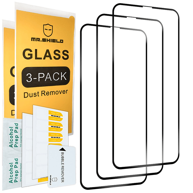 3-PACK Protector de pantalla para iPhone X/iPhone Xs/iPhone