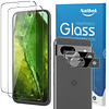 Paquete de 2+2 protectores de pantalla para Google Pixel 8a