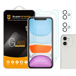 paquete de 2 diseñado para iPhone 11 6,1 pulgadas + protecto