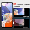 Nbiefuny Paquete de 4 protectores de pantalla para Samsung G