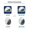 2+2 protectores de pantalla para AirTag, suave TPU AirTag, p