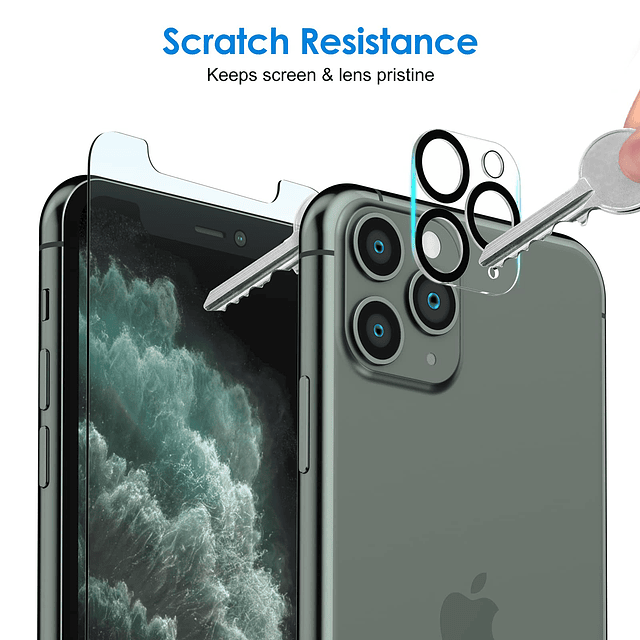 Protector de pantalla para iPhone 11 Pro de 5,8 pulgadas con