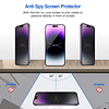 - Protector de pantalla de privacidad para iPhone 14 Pro Max