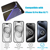 Paquete de 2 protectores de pantalla de privacidad compatibl