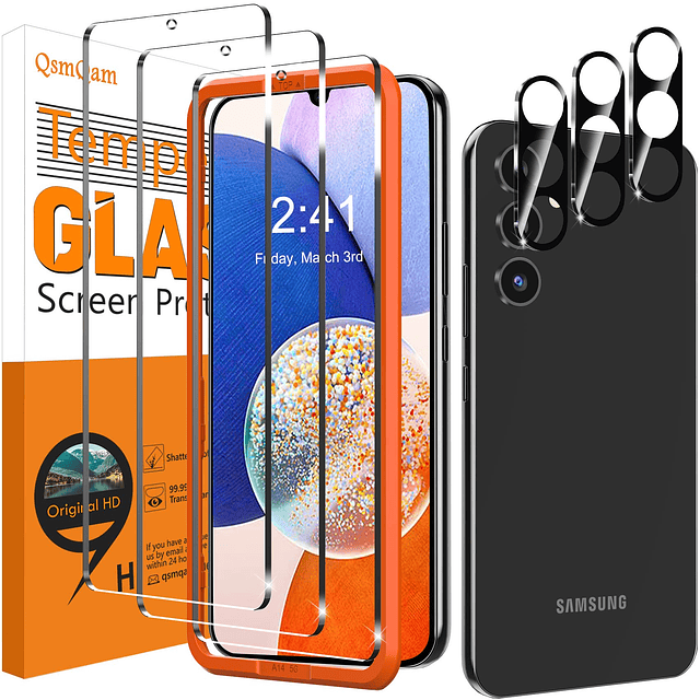 Paquete de 3 Protectores de Pantalla para Samsung Galaxy A14