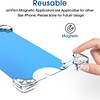 Paquete de 3 protectores de pantalla magnéticos OneTouch par