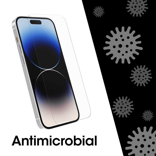 AMPLIFY GLASS Protector de pantalla de privacidad antimicrob