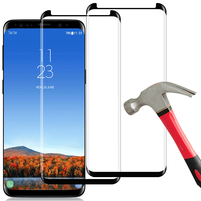 【PAQUETE DE 2】 Diseñado para Protector de Pantalla Samsung G