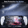 Paquete de 3 protectores de pantalla para PlayStation Portal