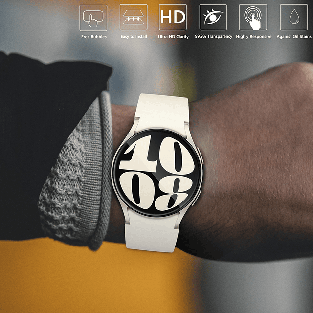 paquete de 4 compatible con Samsung Galaxy Watch FE/Watch 7