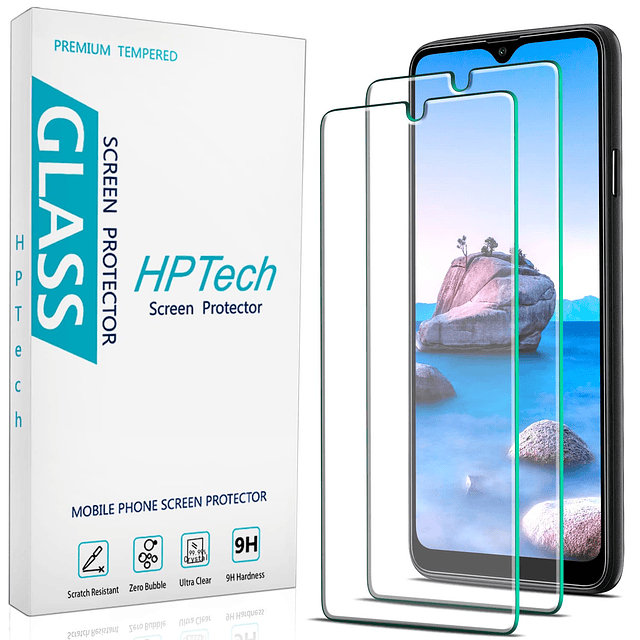 paquete de 2 diseñado para Samsung Galaxy A20s protector de