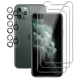 3+3 para iPhone 11 Pro 5.8" paquete de 3 protector de pantal