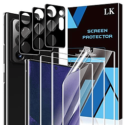 - Paquete de 2 protectores de pantalla para Samsung Galaxy N