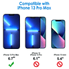 Protector de pantalla de privacidad para iPhone 13 Pro Max d