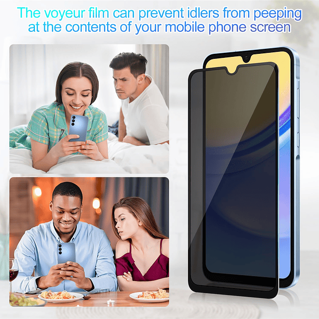 Paquete de 3 protectores de pantalla de privacidad para Sams