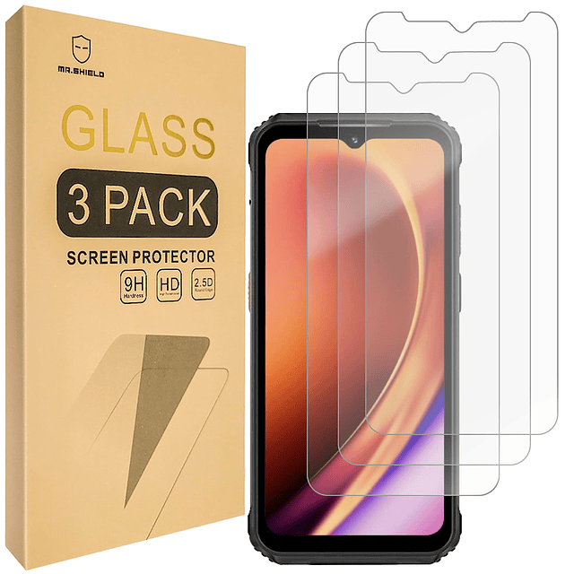 3-Pack Protector de Pantalla para Ulefone Armor 21 Vidrio Te