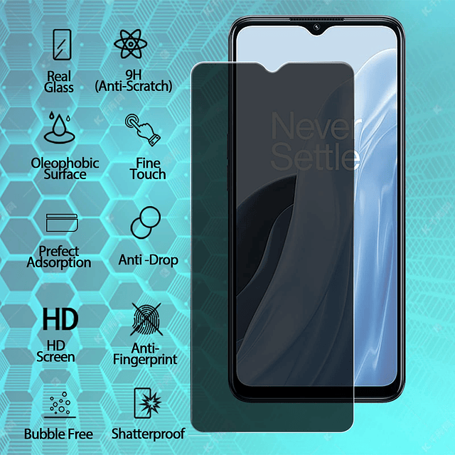 Protector de pantalla de privacidad para ONEPLUS Nord N300 5