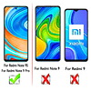 paquete de 3 para Xiaomi Redmi Note 9S / Redmi Note 9 Pro 5G