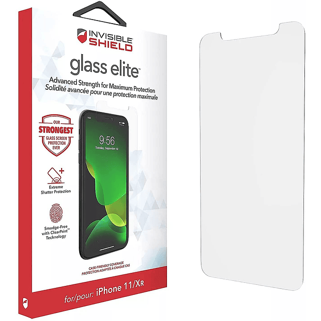 Protector de pantalla InvisibleShield Glass Elite para iPhon