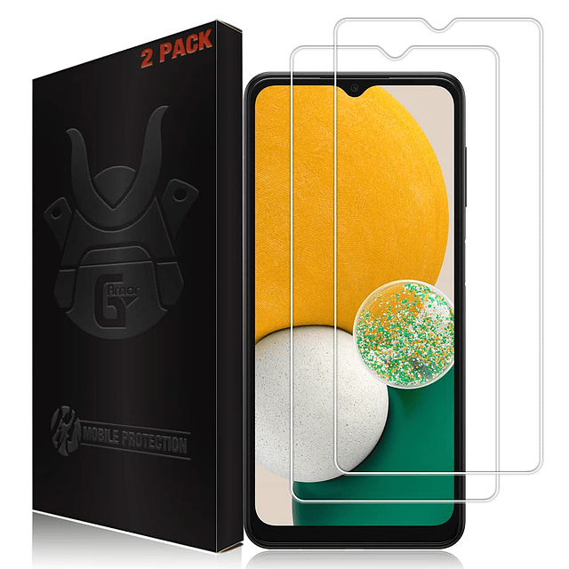 Paquete de 2 protectores de pantalla para Samsung Galaxy A12