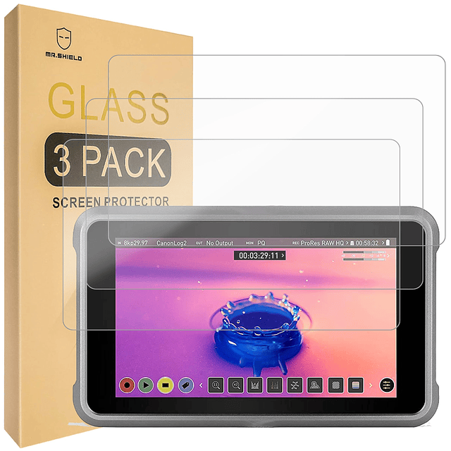 3-Pack Protector de Pantalla para Atomos Ninja V y Ninja V+