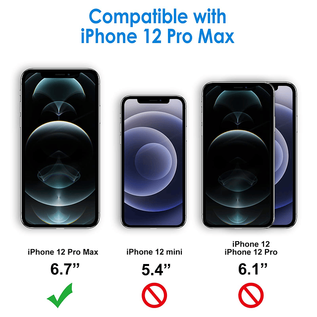 Protector de pantalla de privacidad para iPhone 12 Pro Max d