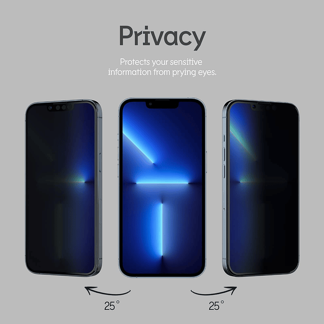 Protector de pantalla de privacidad 3D Impact compatible con