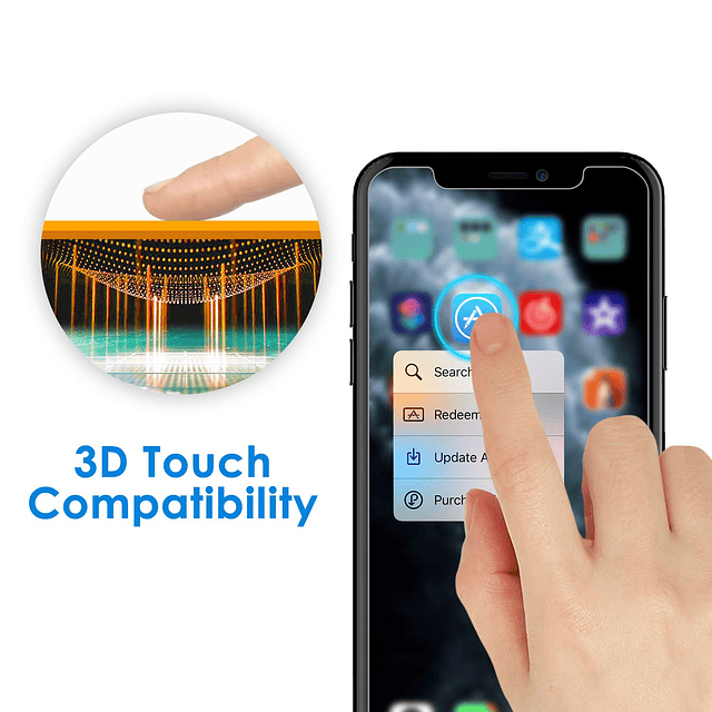 Protector de pantalla para iPhone 11 Pro, iPhone Xs y iPhone