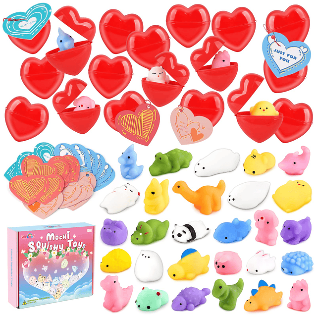 Squishy Juego de recuerdos para fiesta de San Valentín de |