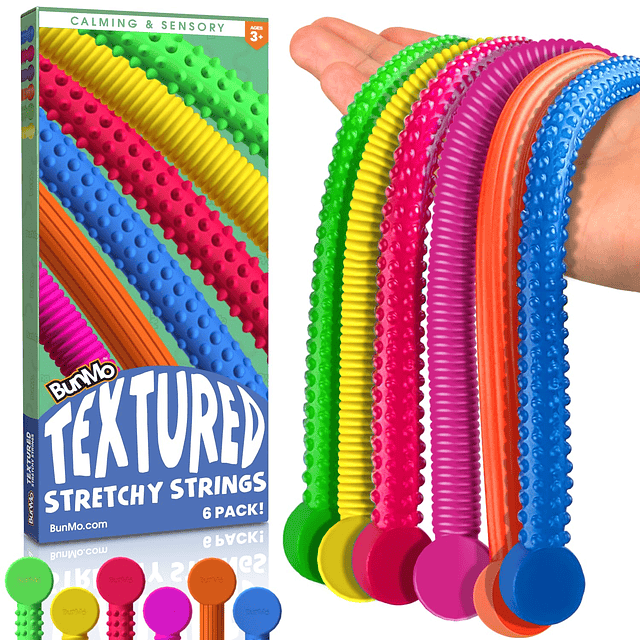 Squishy Cuerdas elásticas Juguetes sensoriales para niños pe