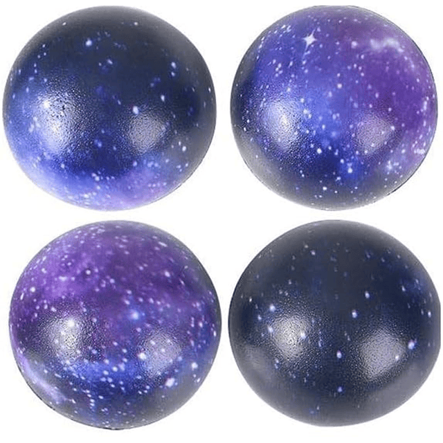 Squishy Galaxy Bolas de espuma para aliviar el estrés de 2.0