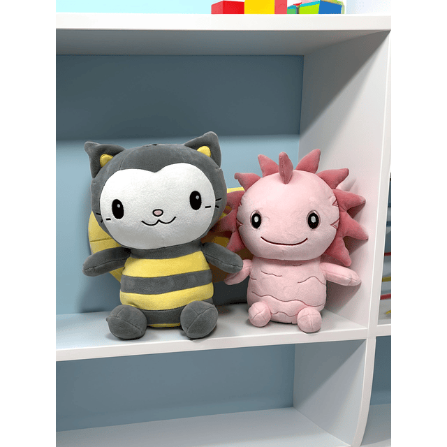 Squishy Ashley The Axolotl Peluche Animal de peluche Kawaii