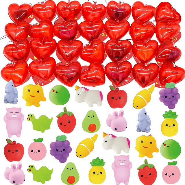 Squishy 28 paquetes de juguetes blandos de Mochi de San Vale