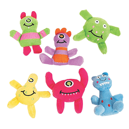 Squishy Monsters Plush 1 docena regalos de fiesta, Halloween