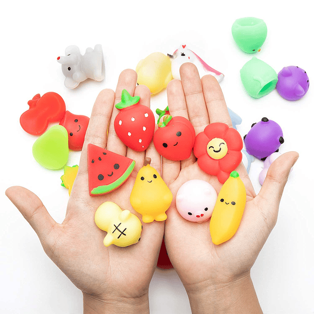 Squishy 30 piezas Mochi Squeeze Toys para decoraciones de fi