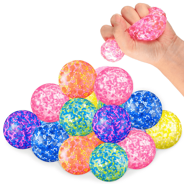 Squishy 24 paquetes de bolas sensoriales para aliviar el est