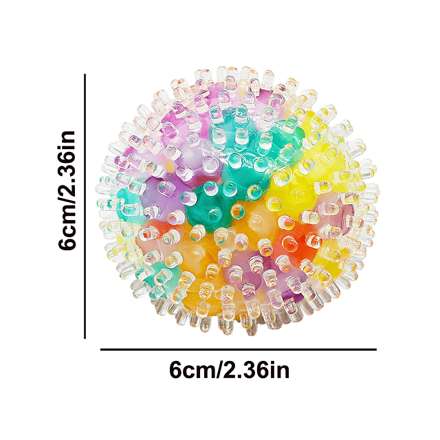 Squishy 4 piezas de bolas antiestrés blandas para adultos, j