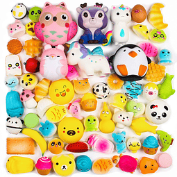 Squishy 16 juguetes aleatorios para apretar para niños, incl