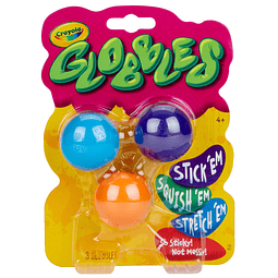 Squishy 747291 Globbles 3 en un paquete, colores surtidos