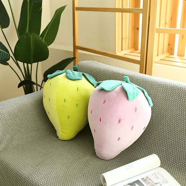 Squishy Almohada linda de frutas para niños, almohadas de fe